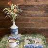 RAJABROOKE / ASIAN BATIK TATAMI WHITE BLUE (小) - 画像 (8)