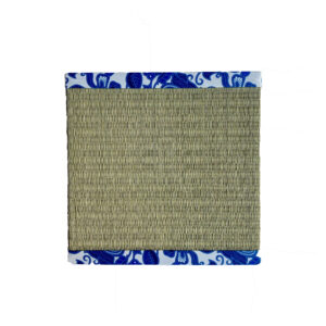 RAJABROOKE / ASIAN BATIK TATAMI WHITE BLUE(大)