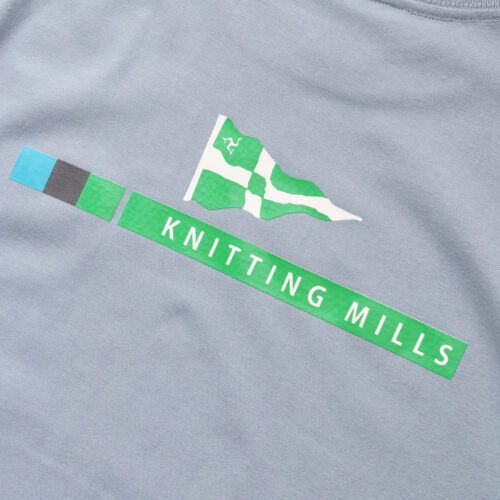 WHIMSY / KNITTING MILLS TEE SLATE BLUE - 画像 (4)