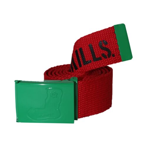 WHIMSY / LOGO GACHA BELT (RED)