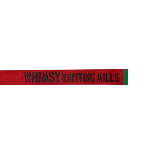 WHIMSY / LOGO GACHA BELT (RED) - 画像 (3)