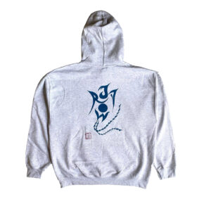 JAROW  / 宝冠鳥LOGO HOODIE – ASH