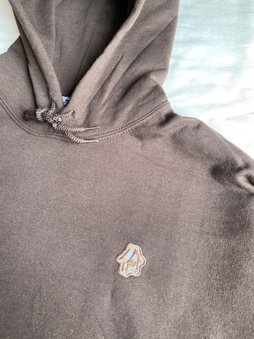 JAROW  / 宝冠鳥LOGO HOODIE - DARK CHOCOLATE - Image 3