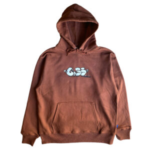 JAROW / じゃろう THROW UP HOODIE – C.BROWN