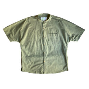 RAJABROOKE / STAND COLLAR SHIRT – OLIVE