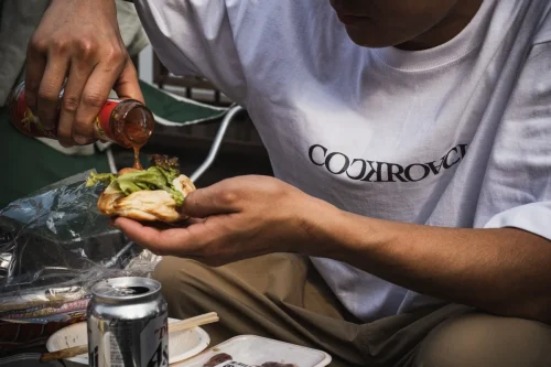 COCKROACH / OG LOGO TEE - WHITE - 画像 (2)