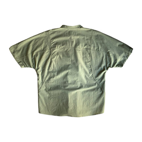 RAJABROOKE / STAND COLLAR SHIRT - OLIVE - 画像 (2)