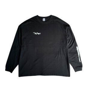 JAROW / 峰と尾根 L/S TEE – BLACK