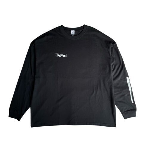 JAROW / 峰と尾根 L/S TEE - BLACK