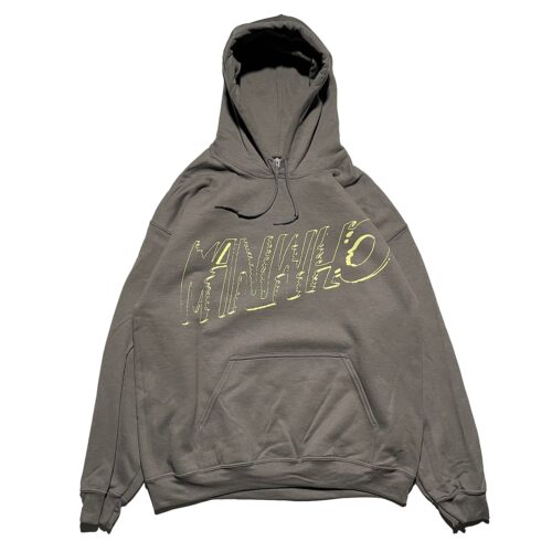 MANWHO / "hollow"  HOODIE - チャコール