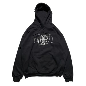 MANWHO / “JOY” HOODIE – BLACK