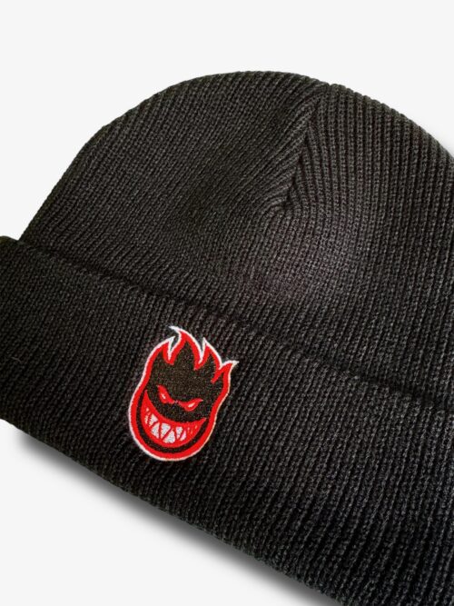 SPITFIRE / BIGHEAD FILL CUFF BEANIE - BLACK/RED/WHITE - 画像 (2)