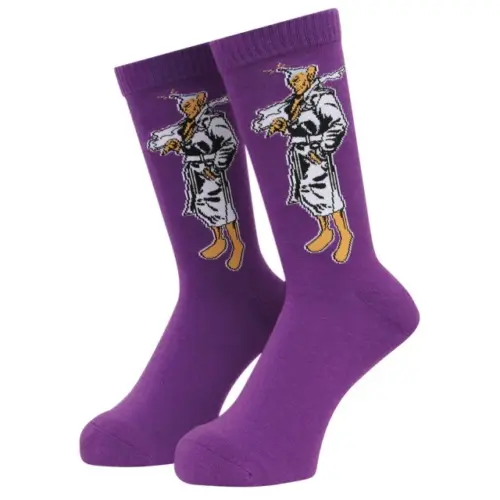 WHIMSY / PEEPO-SAN SOCKS - PURPLE