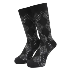 WHIMSY / BIG ARGYLE SOCKS – BLACK