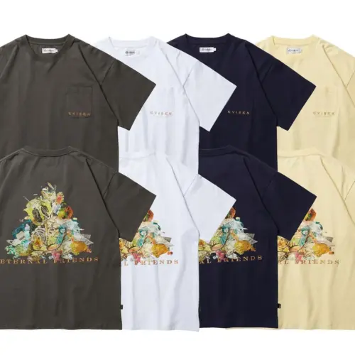 EVISEN / ETERNAL FRIENDS TEE - WHITE - 画像 (4)