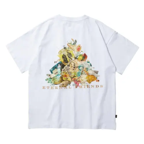 EVISEN / ETERNAL FRIENDS TEE - WHITE