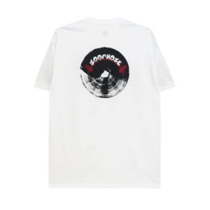 LOOPHOLE WHEEL / BRIDGE BRUSH T-SHIRT – WHITE