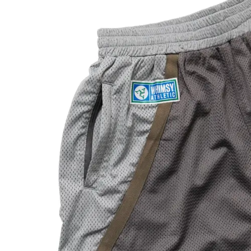 WHIMSY / BASKET MESH SHORT - GREY - 画像 (2)