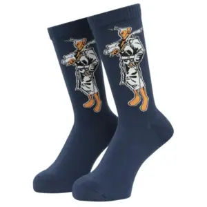 WHIMSY / PEEPO-SAN SOCKS – NAVY