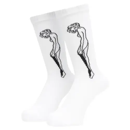 WHIMSY / CATHIE SOCKS - WHITE