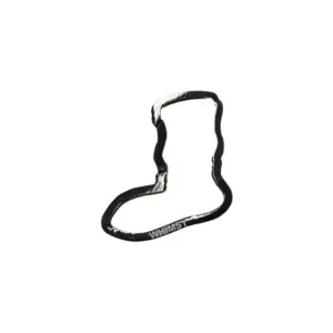 WHIMSY / SOCKS LOGO CARABINER – BLACK