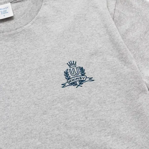 WHIMSY / THIRD TEE - HEATER GREY - 画像 (2)