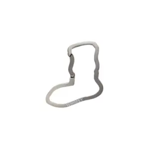 WHIMSY / SOCKS LOGO CARABINER – SILVER