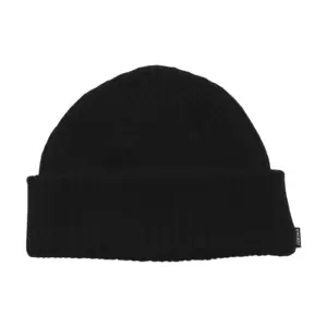 WHIMSY / FINE GAUGE BEANIE – BLACK