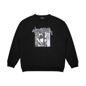TIMESCAN / SEARCH & DESTROY CREWNECK – BLACK