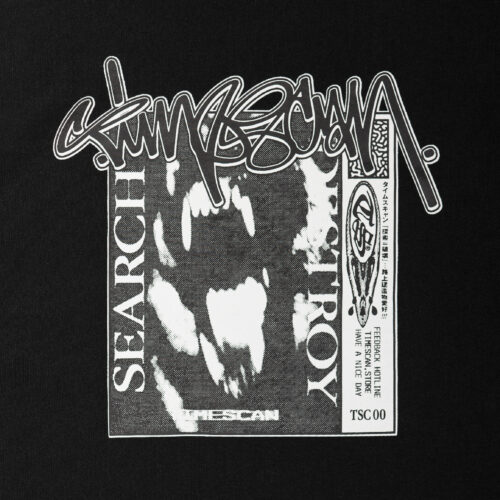 TIMESCAN / SEARCH & DESTROY CREWNECK - BLACK - 画像 (4)