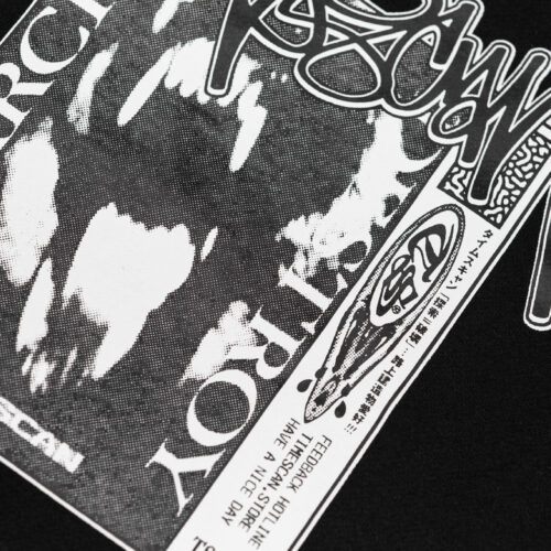 TIMESCAN / SEARCH & DESTROY CREWNECK - BLACK - 画像 (6)