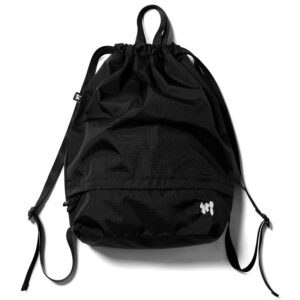 川 KAWA / RIPSTOP KNAPSACK – 黒