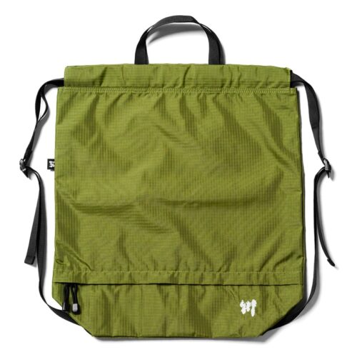川 KAWA / RIPSTOP KNAPSACK - 緑 - 画像 (4)