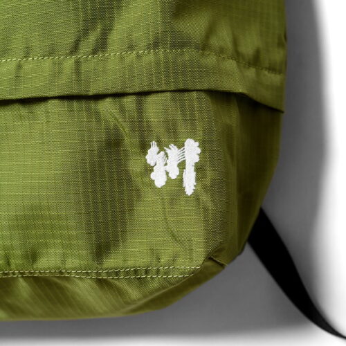 川 KAWA / RIPSTOP KNAPSACK - 緑 - 画像 (5)