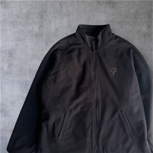 JAROW / Reversible Stand Jacket - Black / Black - 画像 (8)