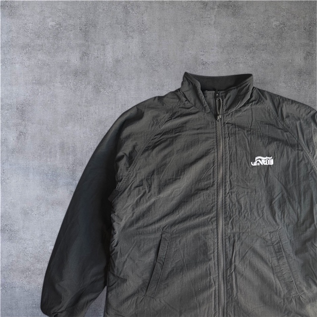 JAROW / Reversible Stand Jacket - Black / Black - 画像 (7)