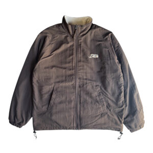 JAROW / Reversible Stand Jacket – Dark Chocolate / Beige
