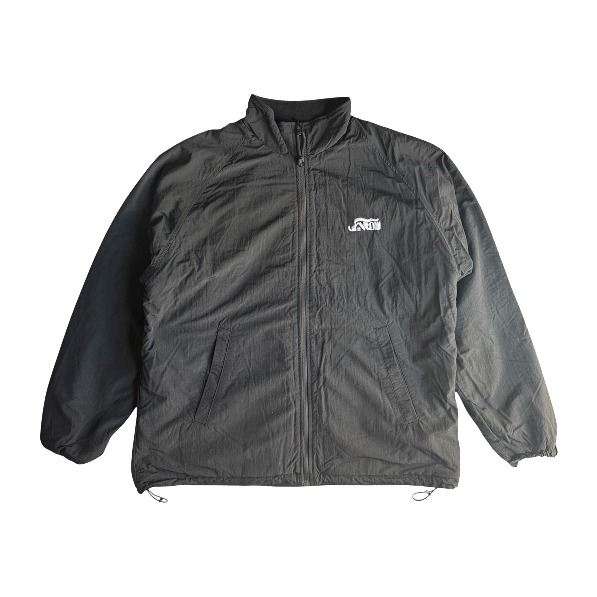 JAROW / Reversible Stand Jacket - Black / Black