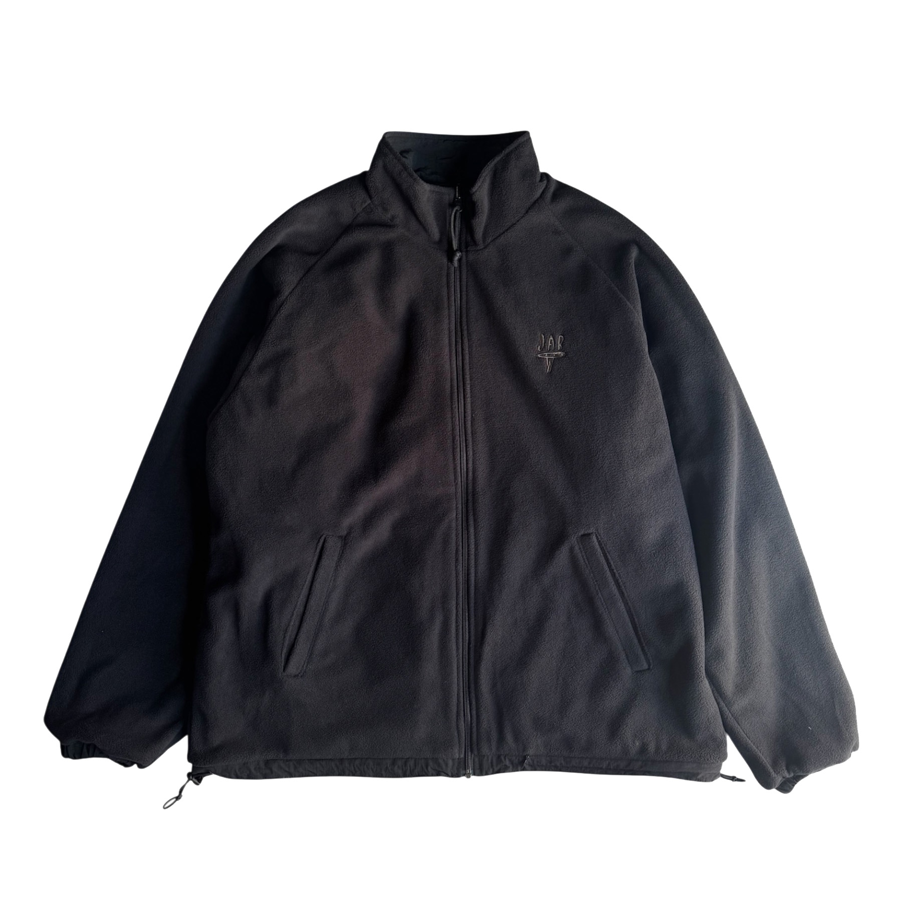 JAROW / Reversible Stand Jacket - Black / Black - 画像 (2)