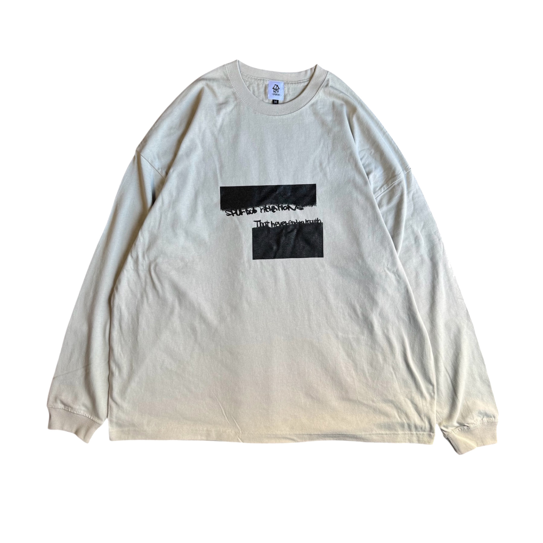 JAROW / "NAMb Daily Reflection" L/S TEE - FROST GRAY - 画像 (2)
