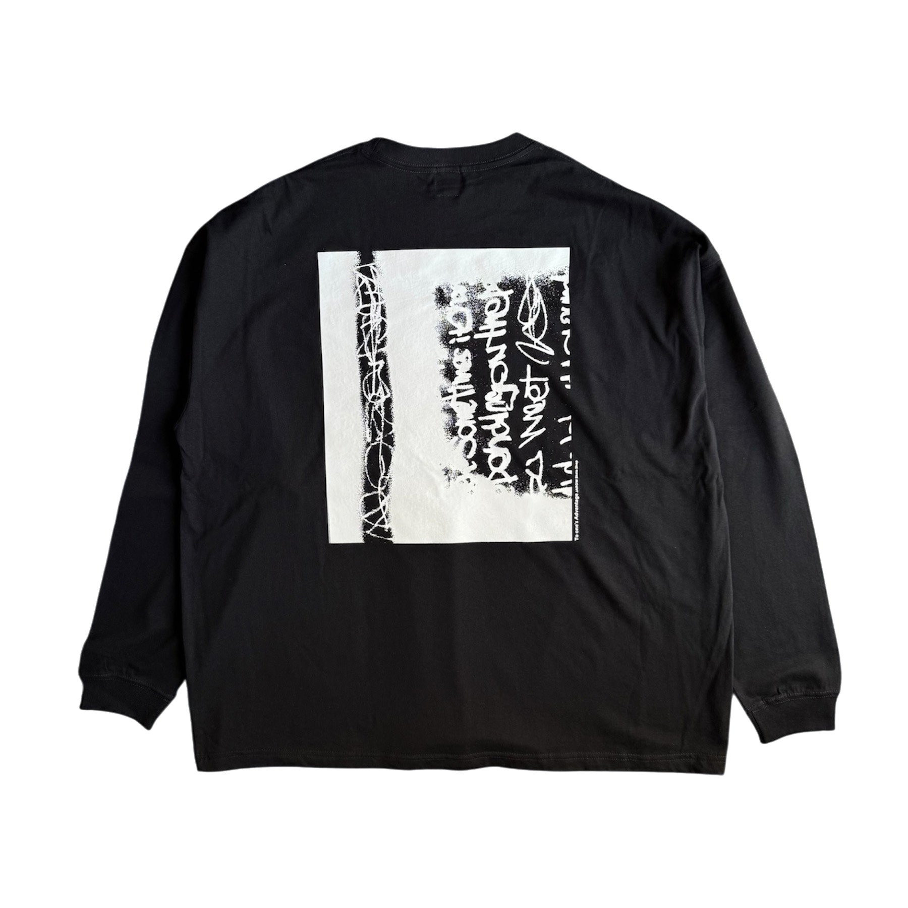JAROW / "NAMb Daily Reflection" L/S TEE - BLACK