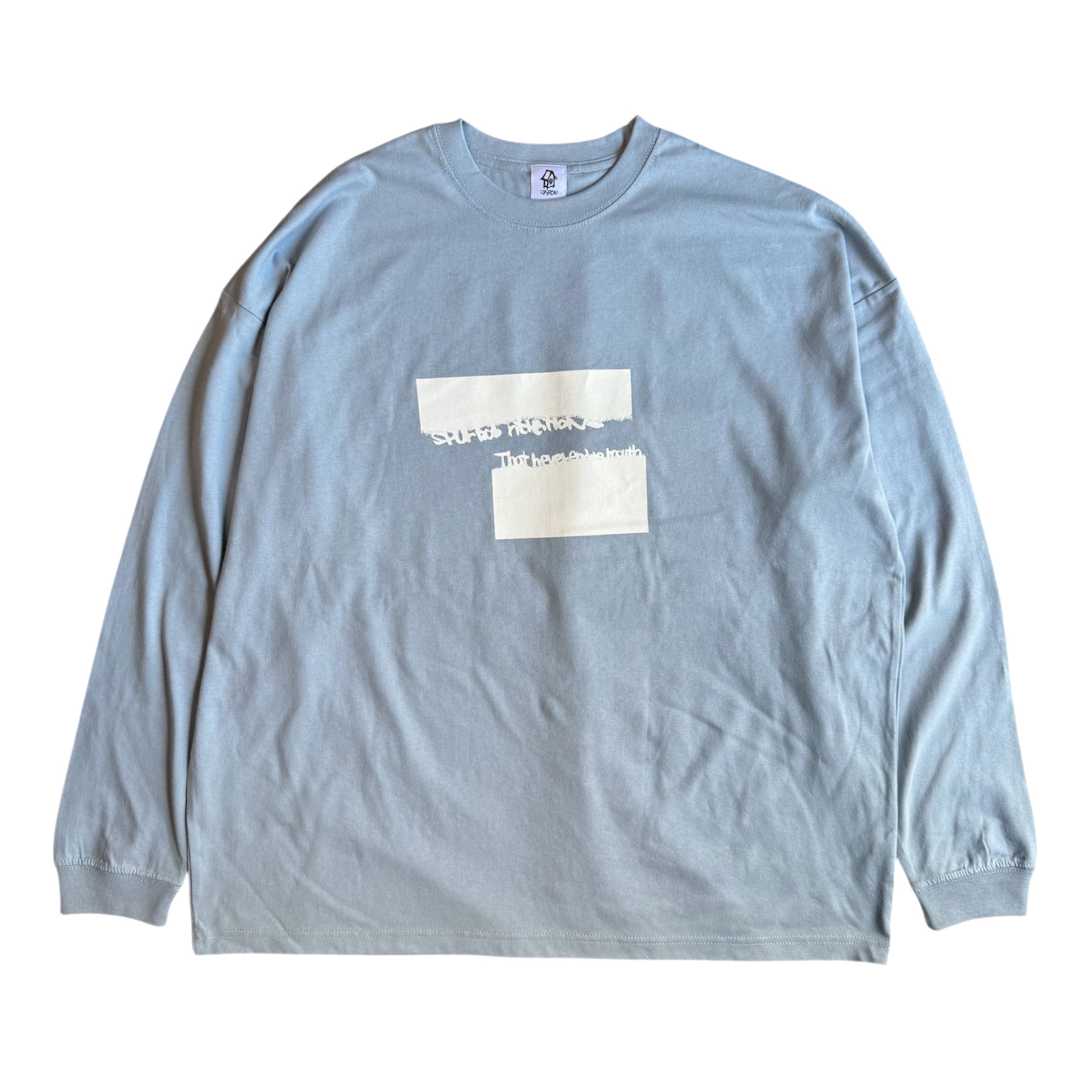 JAROW / "NAMb Daily Reflection" L/S TEE - ACID BLUE - 画像 (2)