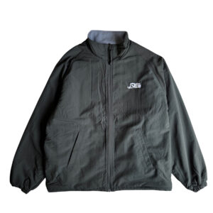 JAROW / Reversible Stand Jacket – Dark Olive / Grey