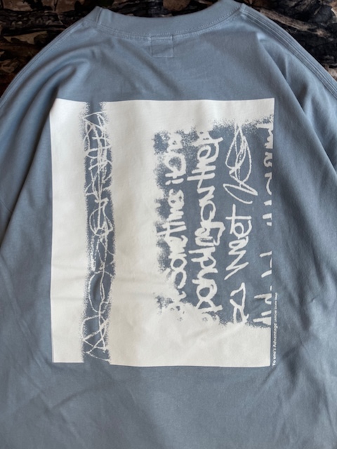 JAROW / "NAMb Daily Reflection" L/S TEE - ACID BLUE - 画像 (4)