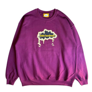 LOLA`S HARDWARE / Lolas Bolt Cloud Sweatshirt – Wine Red