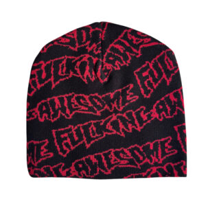 FUCKING AWESOME / FA Stamp Repeat Skully – Black / Red