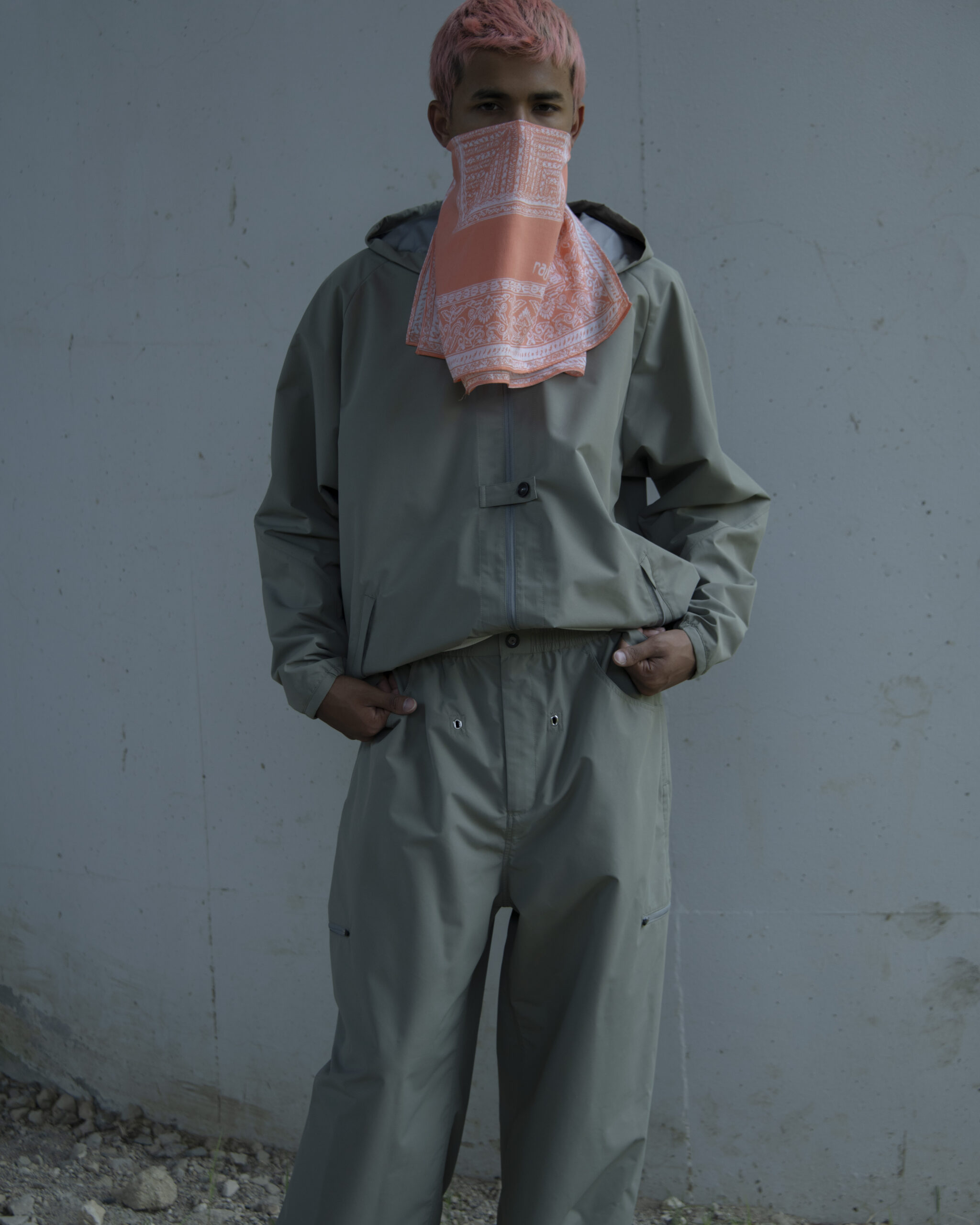 RAJABROOKE / WIND BREAKER JKT (防水) - MINT HIJAU - 画像 (7)