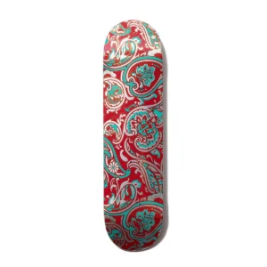EVISEN / PAISLEY RED TURQUOISE – 8.125