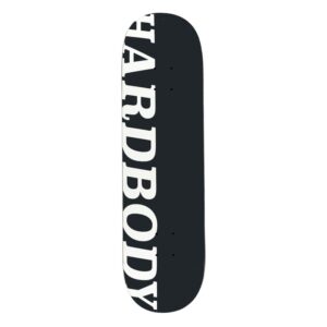 HARDBODY / CLASSIC LOGO DECK – (BLACK/WHITE) – 8.25