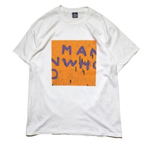 MANWHO / “Letters” TEE – ホワイト
